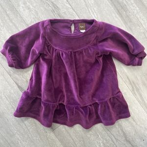 TEA BRAND 2 PC LOT, DRESSES 3/6 M, PERFECT SHAPE